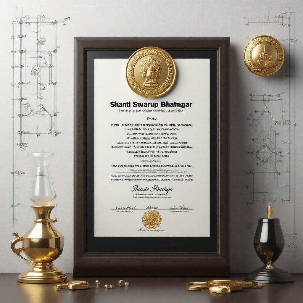 Shanti Swarup Bhatnagar Prize